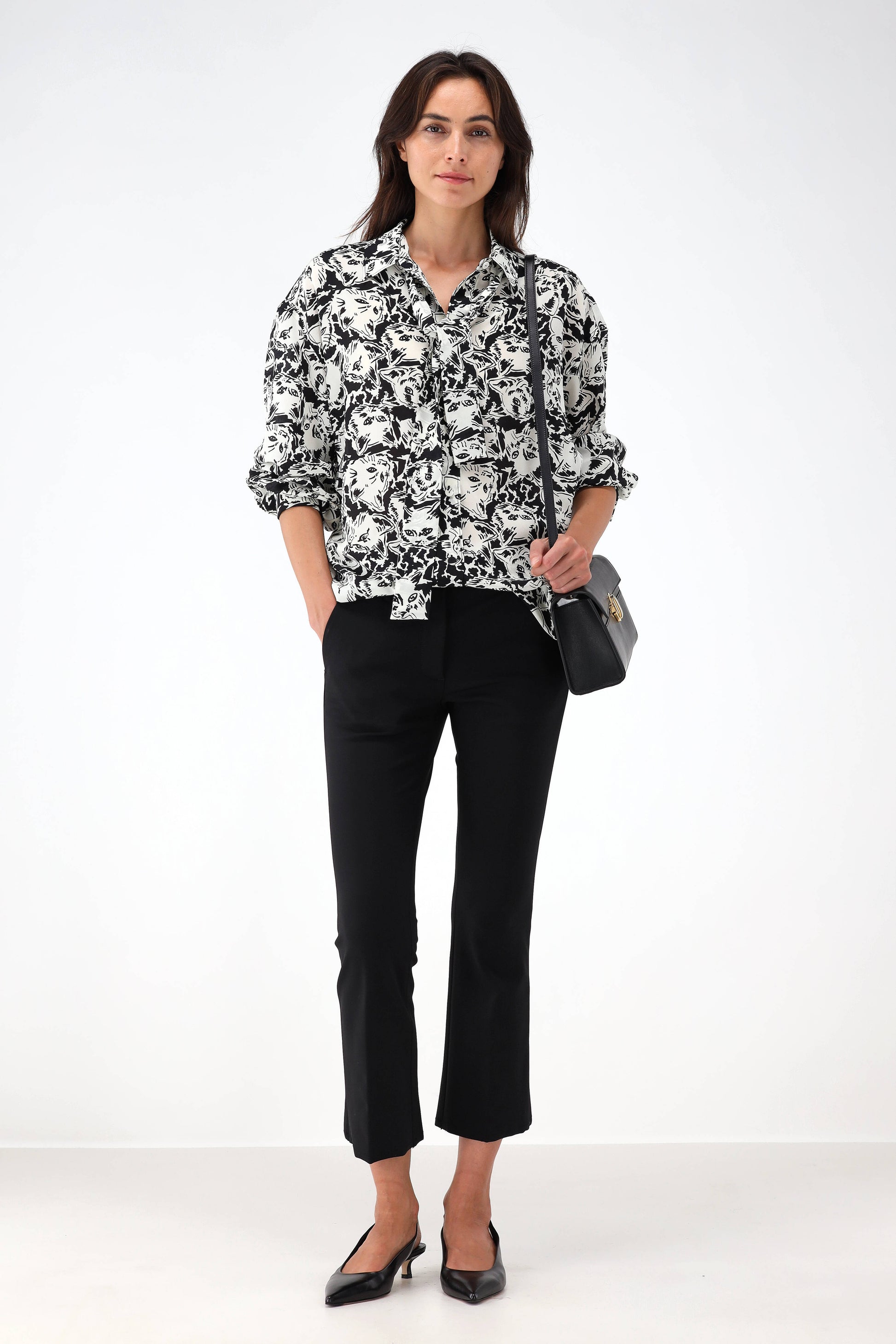 Hose Rome Trumpet in SchwarzNine In The Morning - Anita Hass