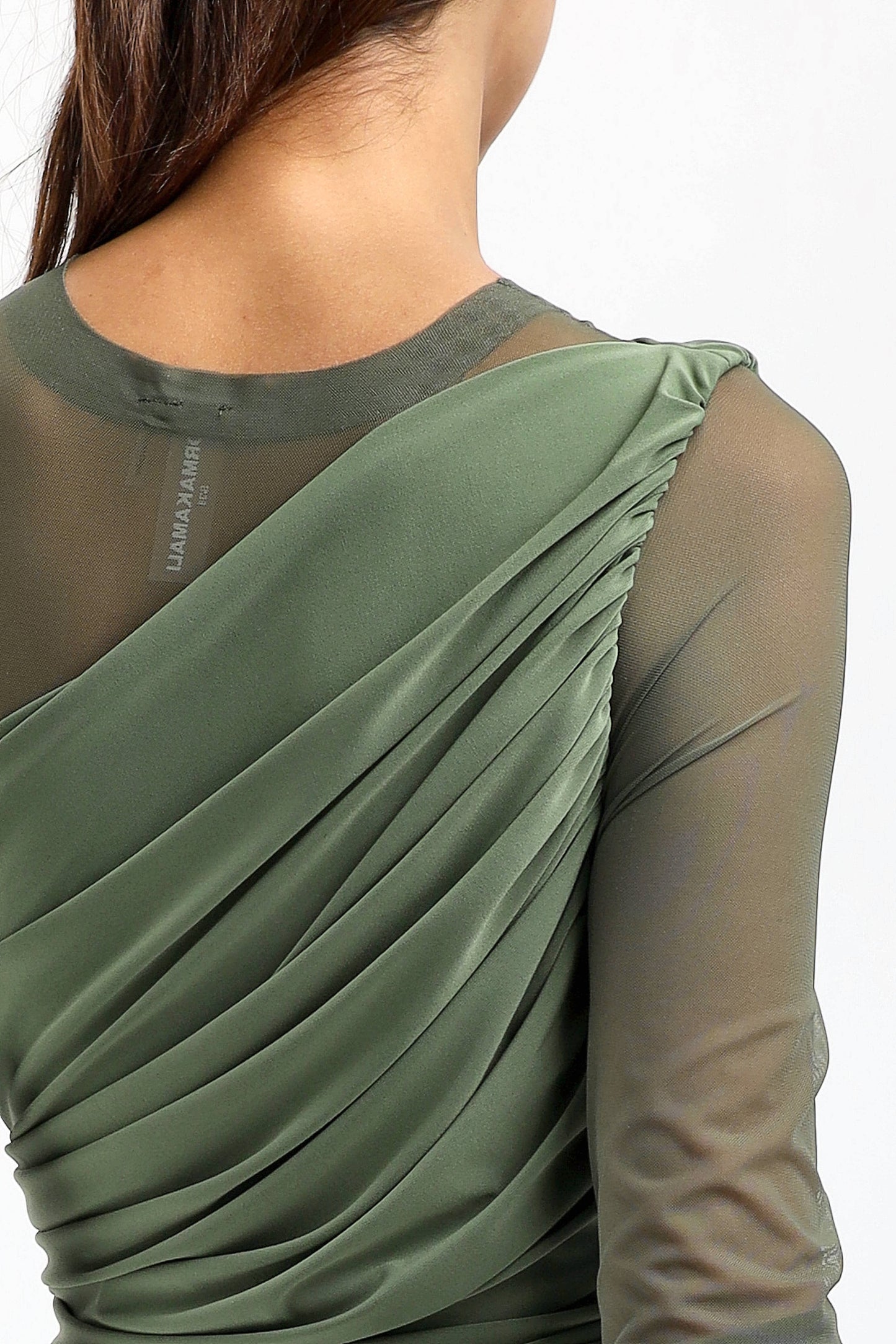 Kleid Diana Long Sleeve in CeladonNorma Kamali - Anita Hass