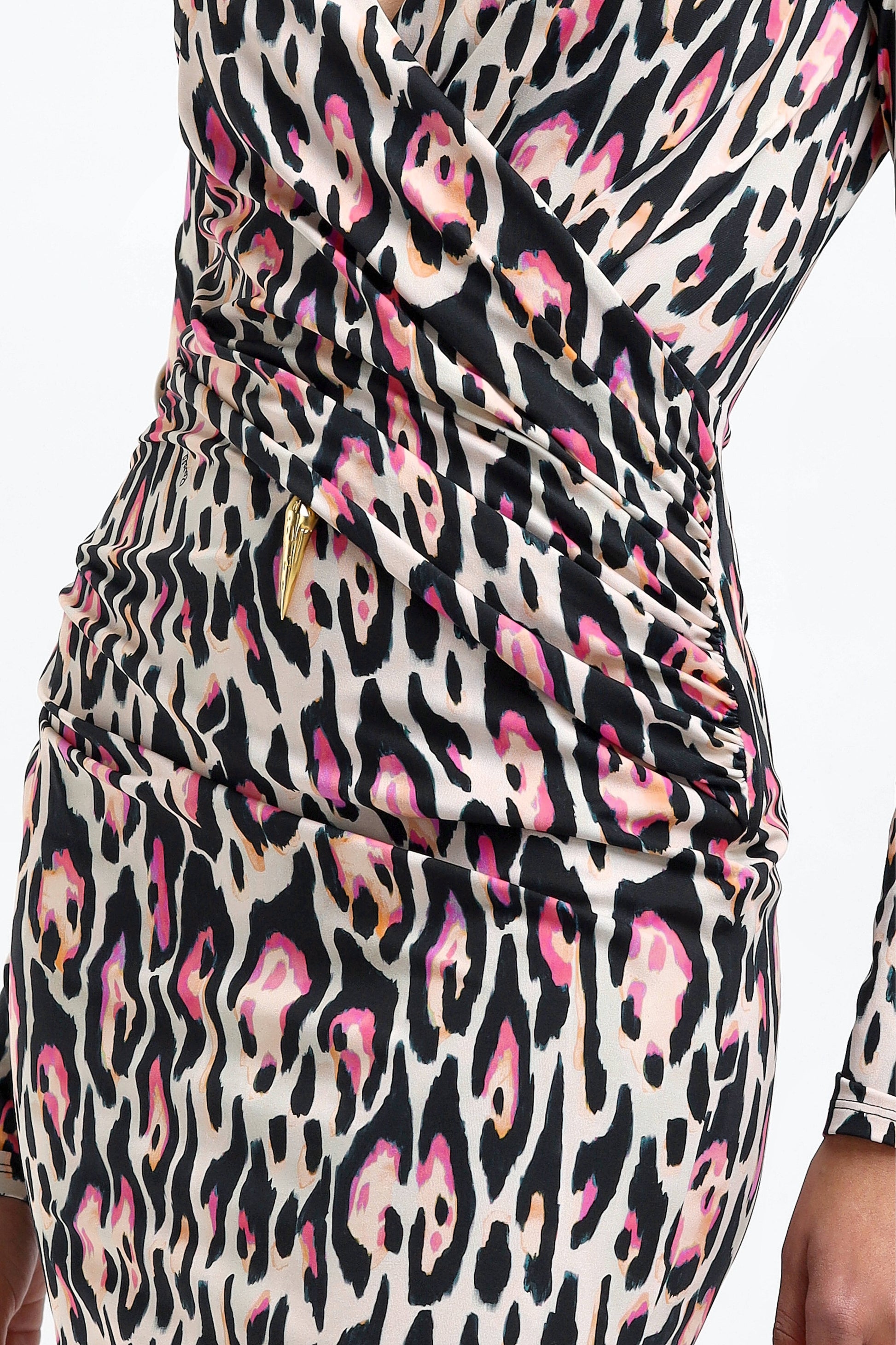 Kleid Jaguar in Rosa/SchwarzRoberto Cavalli - Anita Hass