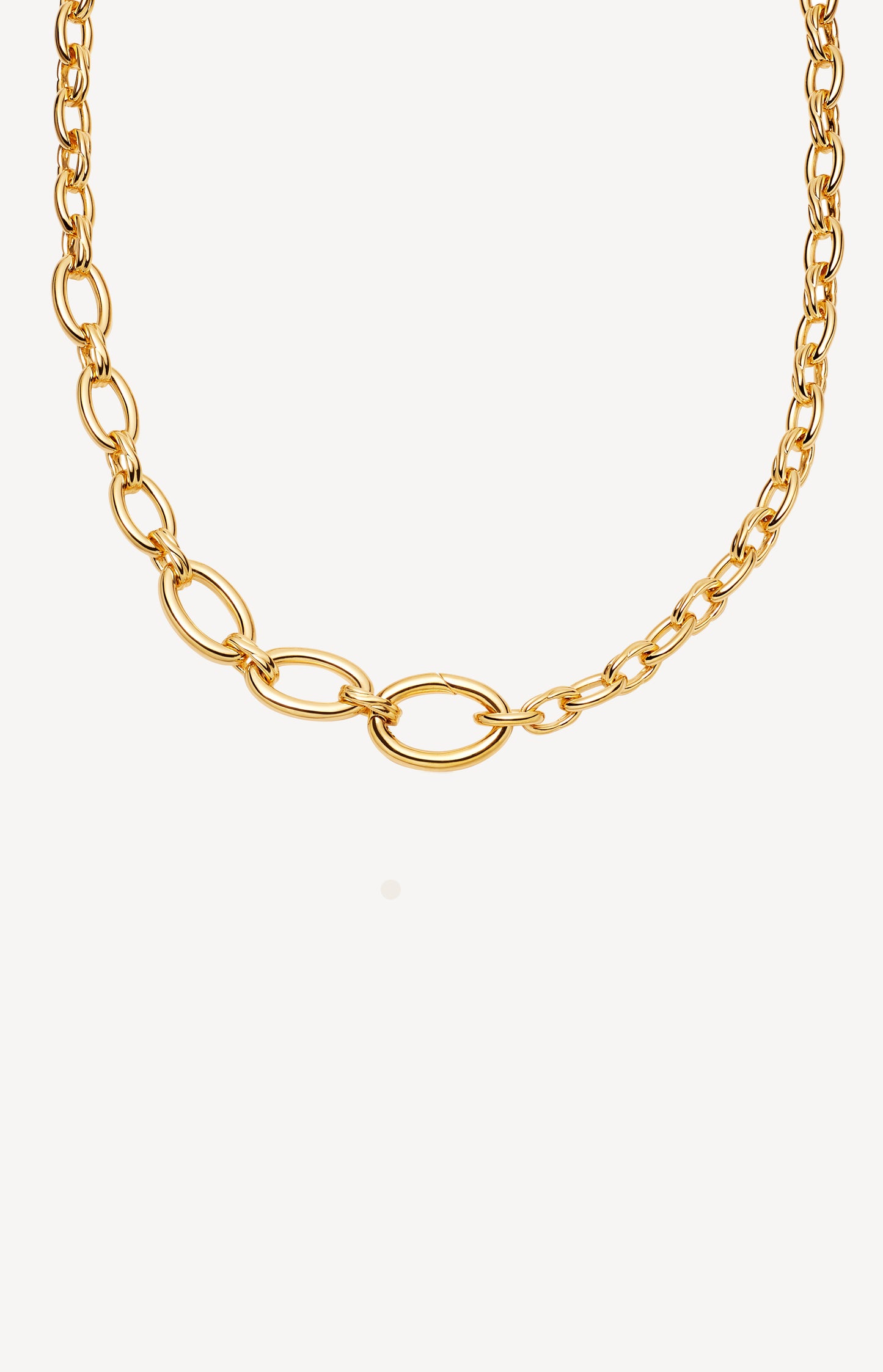 Kette Large Graduated Oval in GoldMissoma - Anita Hass