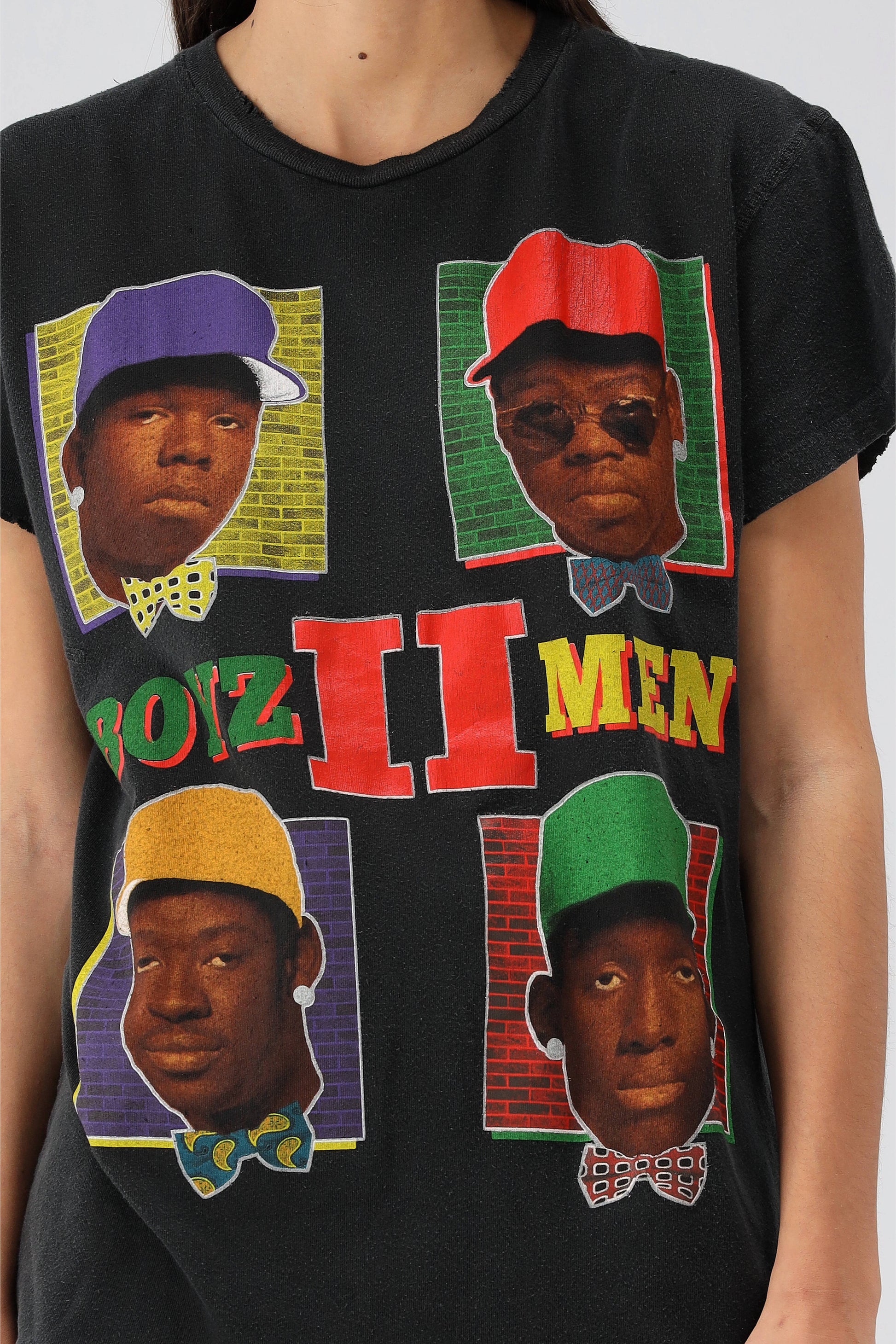 T-Shirt Boyz II Men in Coal PigmentMade Worn - Anita Hass