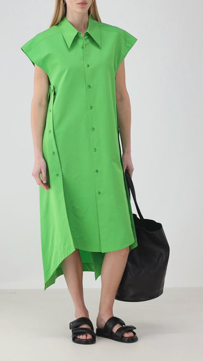 Dress Adri in Flash Green