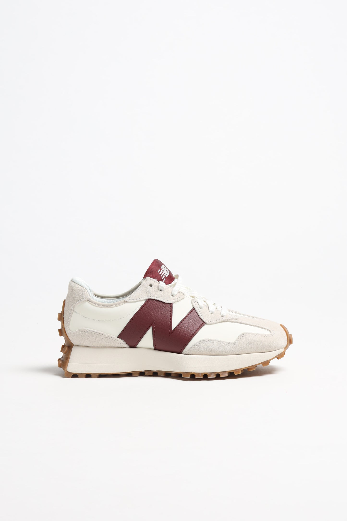 Sneaker 327 in Moonbeam/Classic Burgundy New Balance