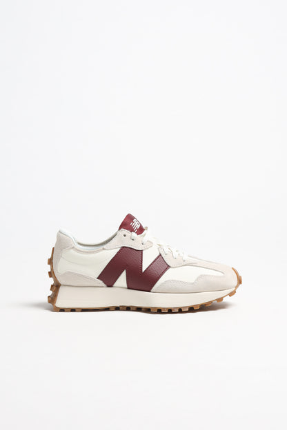 Sneaker 327 in Moonbeam/Classic Burgundy New Balance