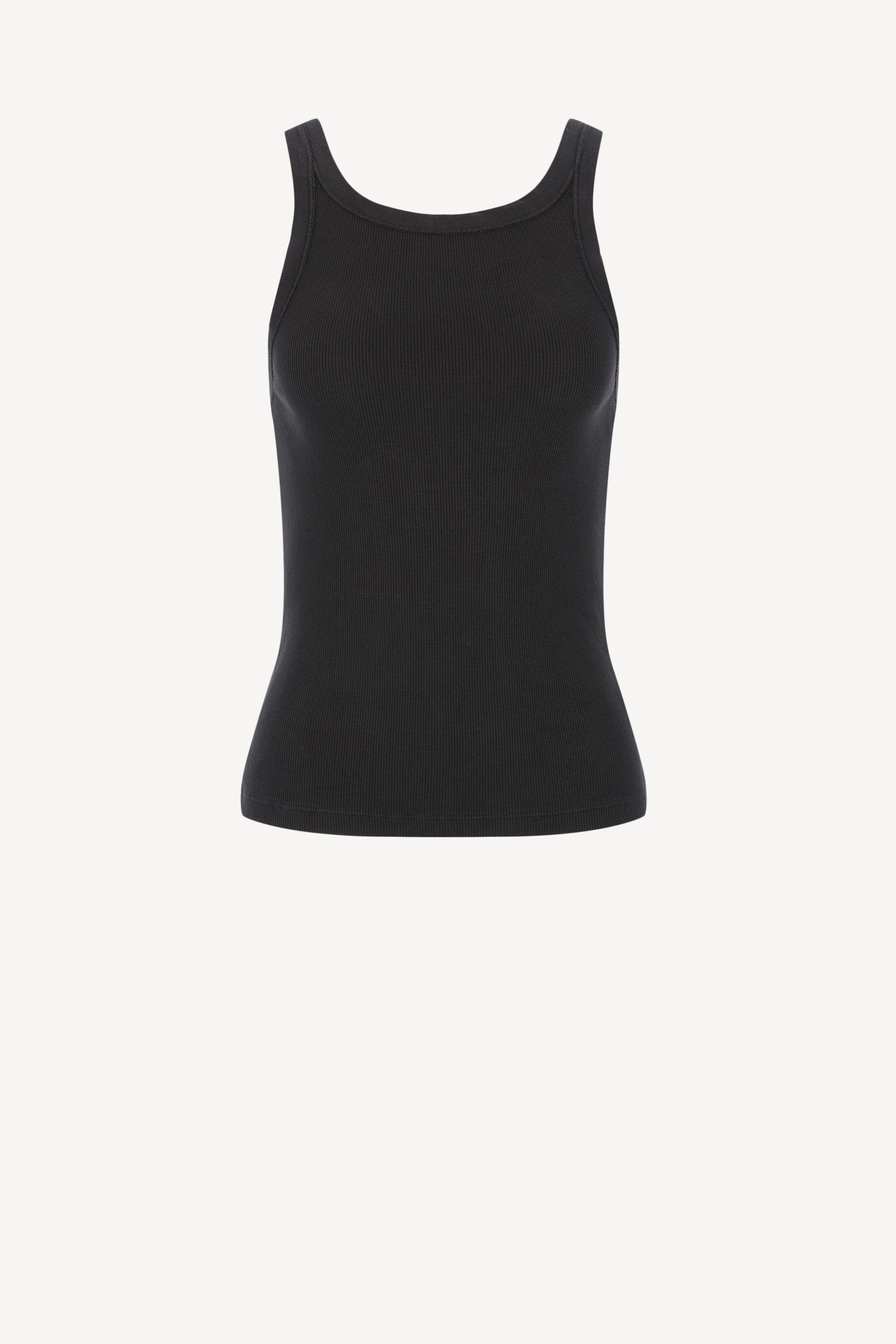 Tank Top Jennifer in Jet Black Nili Lotan