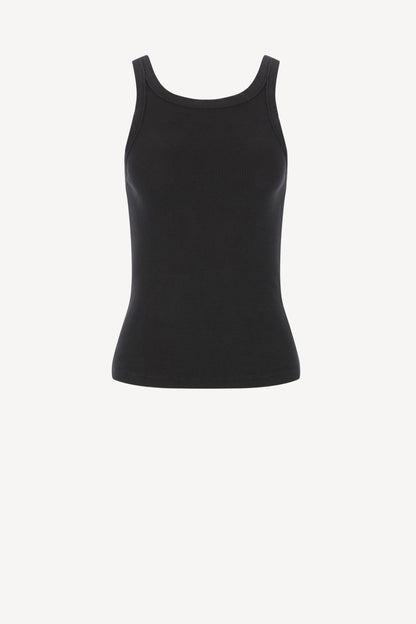 Tank Top Jennifer in Jet Black Nili Lotan