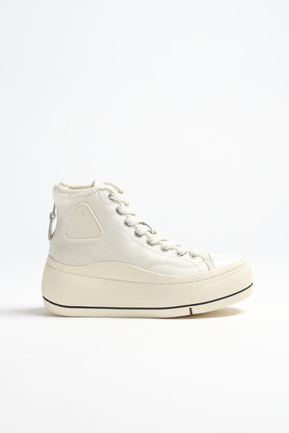 High Top Sneaker in Ecru R13