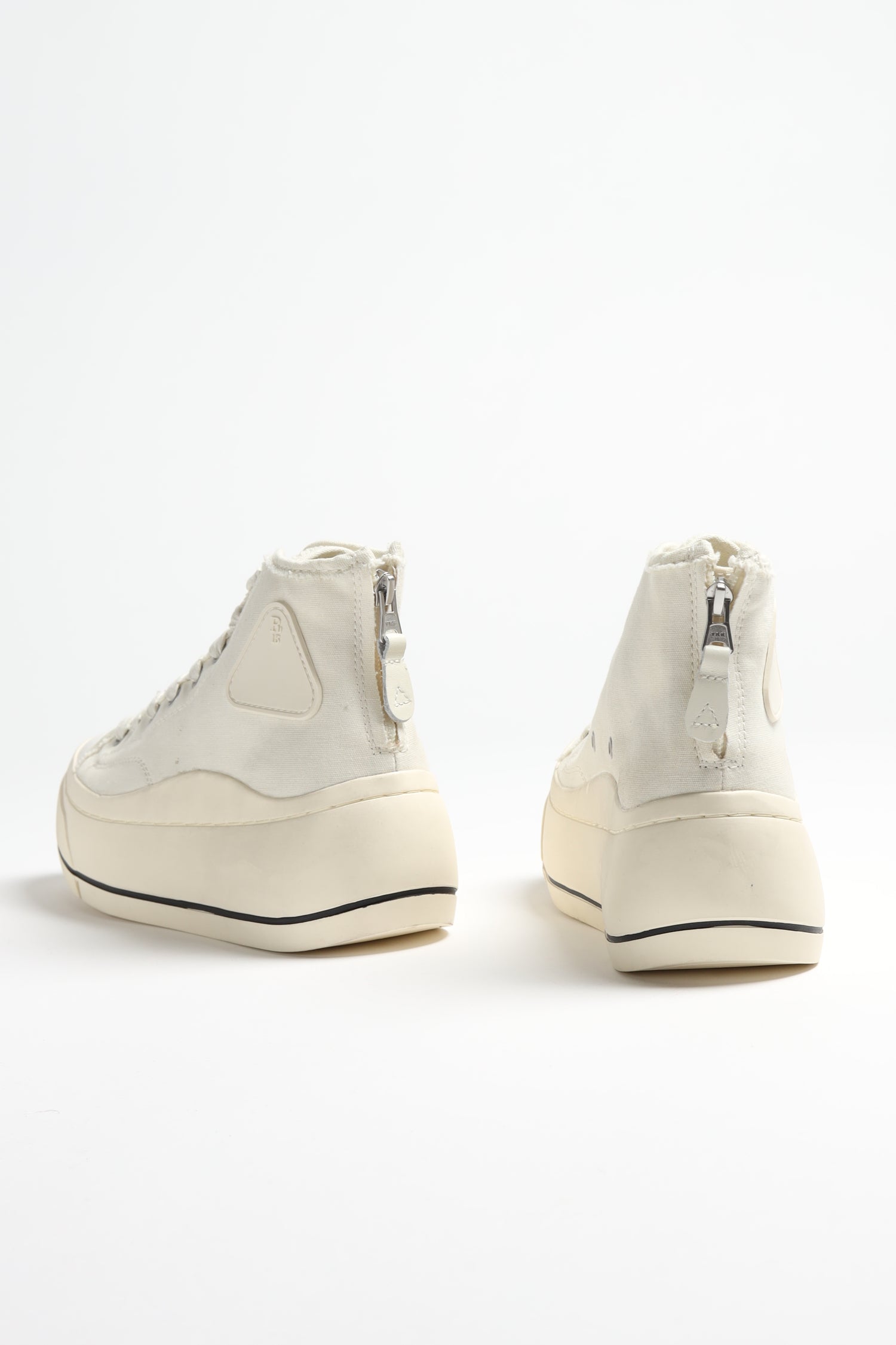 High Top Sneaker in Ecru R13