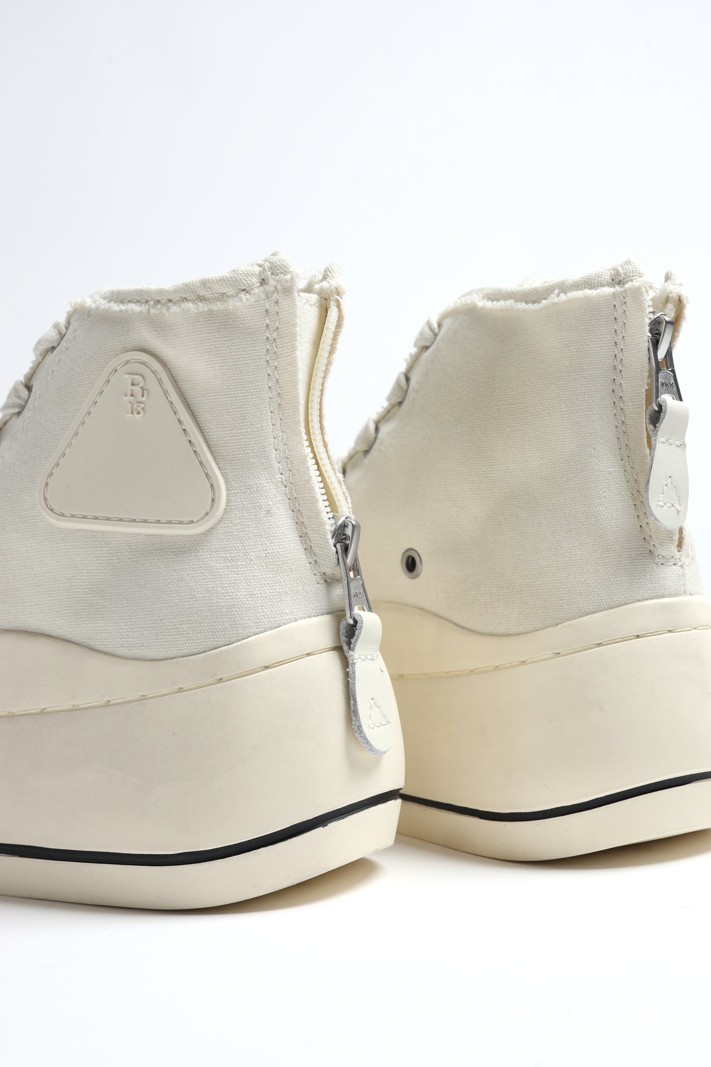 High Top Sneaker in Ecru R13